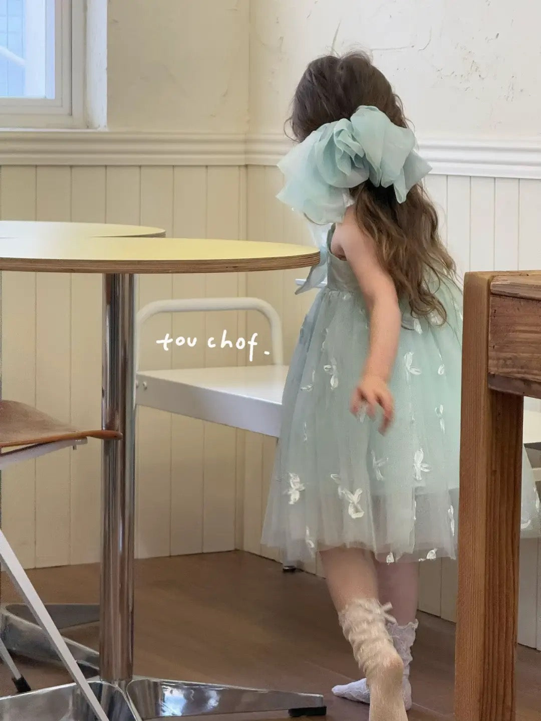 Butterfly Bowknot Tulle Dress